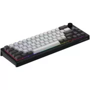Hator Skyfall 65 Pro Aurum Vanila Silent RGB Wireless/Bluetooth/USB UA Grey/Black (HTK4160UA) (UA)