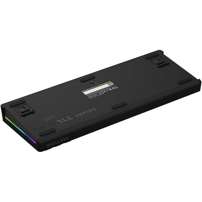 Hator Skyfall 65 Pro Aurum Vanila Silent RGB Wireless/Bluetooth/USB UA Grey/Black (HTK4160UA) (UA)