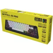 Hator Skyfall 65 Pro Aurum Vanila Silent RGB Wireless/Bluetooth/USB UA Grey/Black (HTK4160UA) (UA)