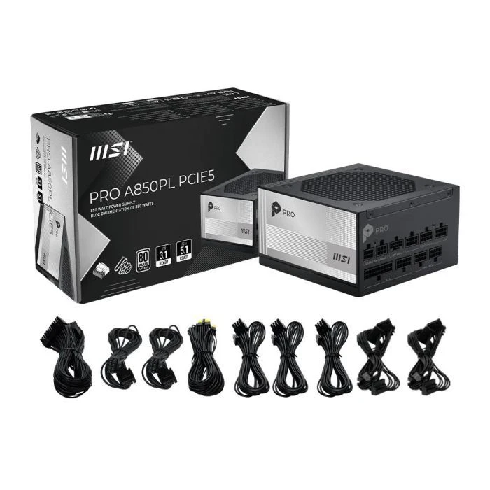 MSI 850W (PRO A850PL PCIE5) (UA)
