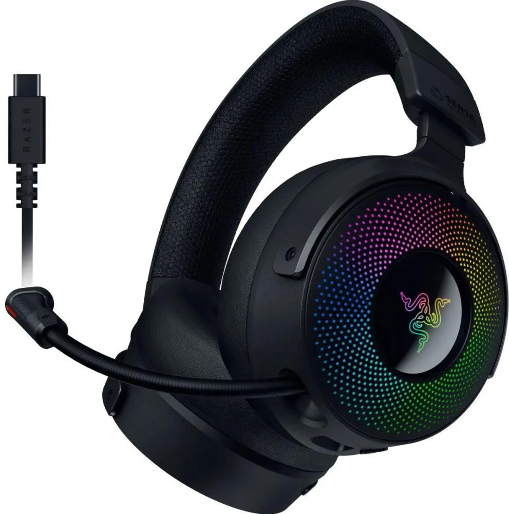 Навушники з мікрофоном Razer Kraken V4 Pro Black (RZ04-05160100-R3M1)