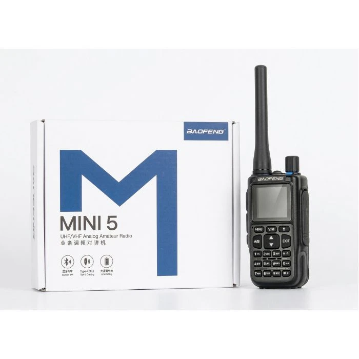 Портативна рація Baofeng UV-5R_MINI_Black_Single (UA)
