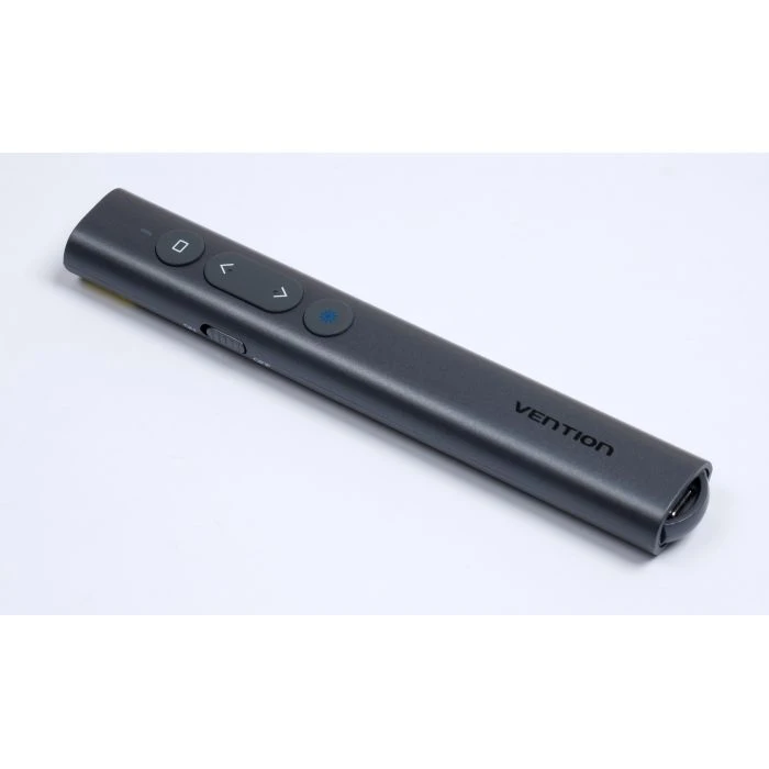 Vention PowerPoint Clicker with Red Laser Pointer Gray (KQIH0) (UA)