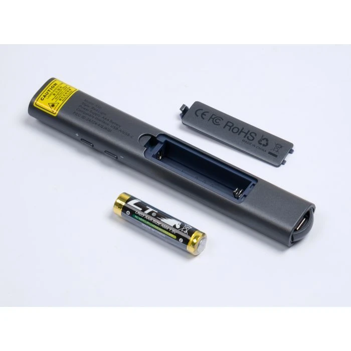 Vention PowerPoint Clicker with Red Laser Pointer Gray (KQIH0) (UA)