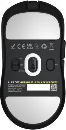 HATOR Quasar 3S ULTIMA 8K Wireless black (HTM660) (UA)