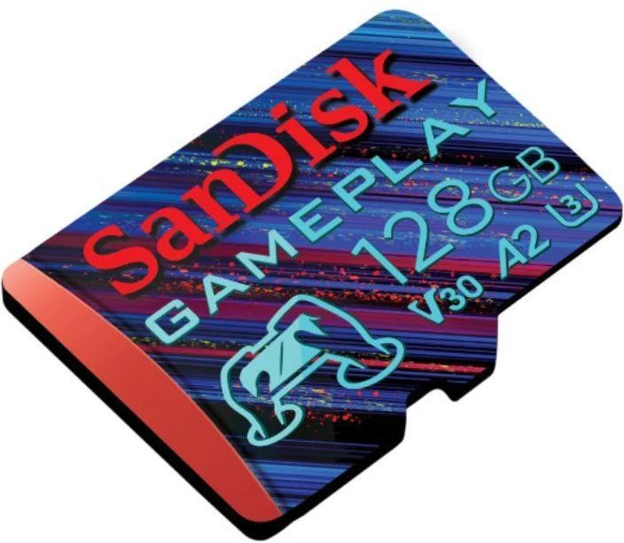 SanDisk 128 GB microSDXC GamePlay (SDSQXAA-128G-GN6XN) (UA) Бренд: SanDisk; Объем памяти, ГБ: 128;