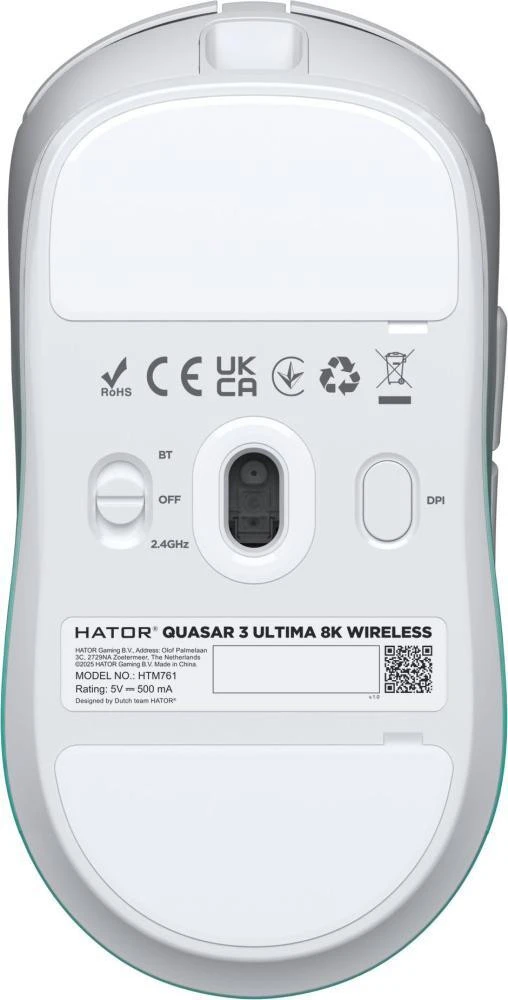 HATOR Quasar 3 ULTIMA 8K Wireless white/mint (HTM761) (UA)