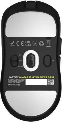 HATOR Quasar 3S ULTIMA 8K Wireless black (HTM660) (UA)