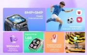 Дитячі смарт-годинники Mibro S1 Lavenda (XPSWY007P) (UA)