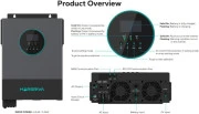 Гибридный солнечный инвертор Marsriva MR-SPH4200 TWIN (UA)