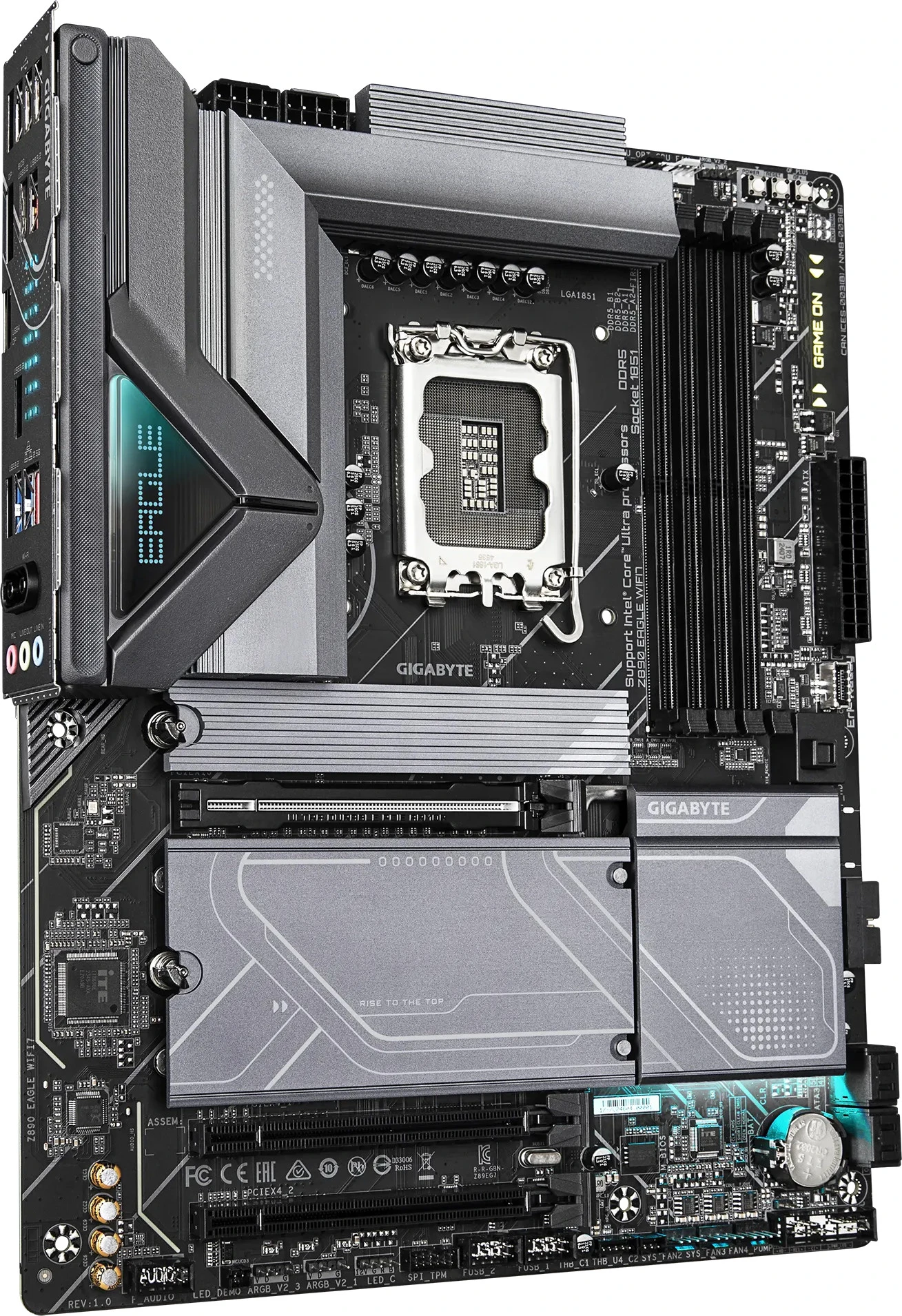 GIGABYTE Z890 EAGLE WIFI7 PLUS (UA) Бренд: GIGABYTE; Тип разъема CPU: Socket