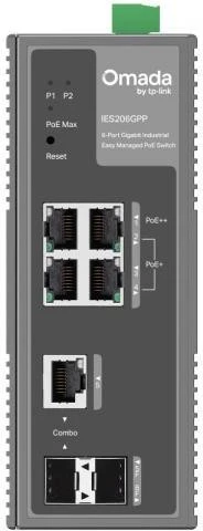 Комутатор керований рівня 2 TP-Link IES206GPP (UA) Бренд: TP-Link; Кількість портів