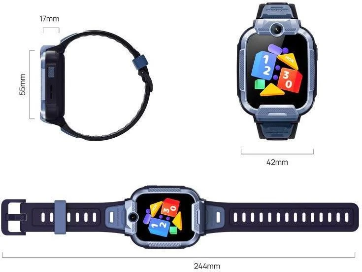 Детские смарт-часы Mibro Watch Phone Z5 Blue (XPSWZ002B) (UA)