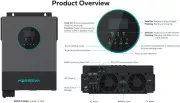 Гібридний сонячний інвертор Marsriva MR-SPH4200 TWIN (UA)