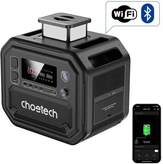 Зарядна станція Choetech BS064 (BS064-EU-BK) (UA) Бренд: Choetech; Розетка AC 230В: 3; USB