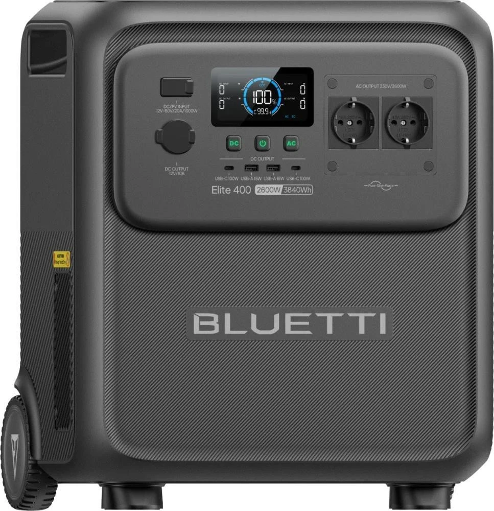 Зарядна станція BLUETTI Elite 400 (P-EL400-EU-GY-BL-010)