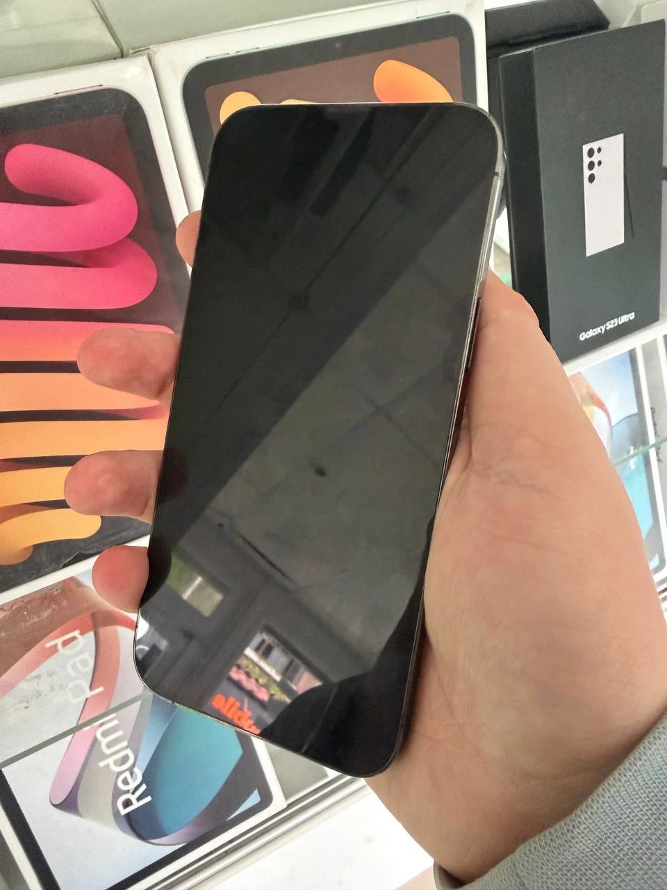 Б/У Apple iPhone 13 Pro Max 128GB Graphite (Хорошее состояние) Аккумулятор 85%. Комплект: