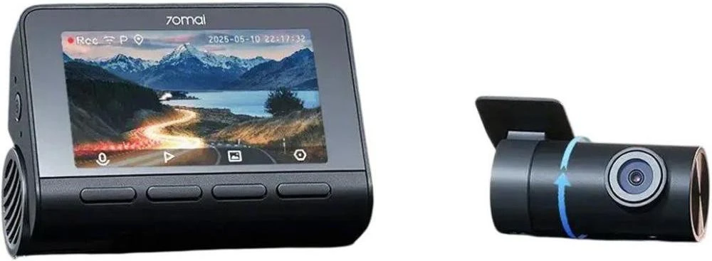 Автомобильный видеорегистратор 70mai Dash Cam 4K A800SE + RC22 Бренд: 70mai; Матрица: Sony Starvis 2 IMX415 (8