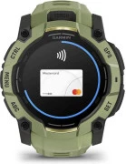 Смарт-часы Garmin Instinct 3 50mm AMOLED Green with Fern Green Band (010-03020-02)