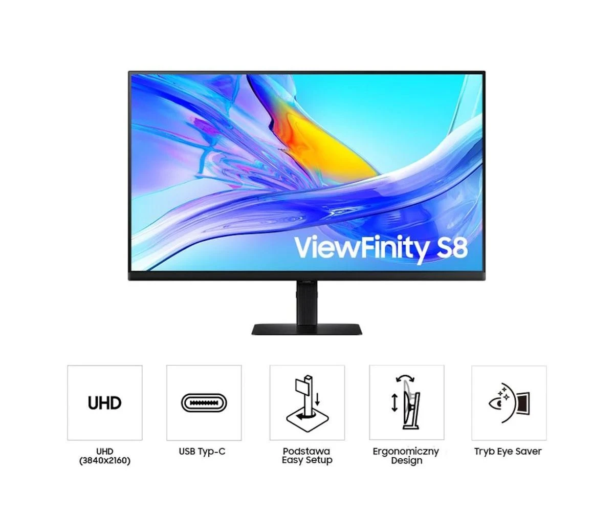 Samsung ViewFinity S8 S27D800UAUX S80UD (LS27D800UAUXEN) EU
