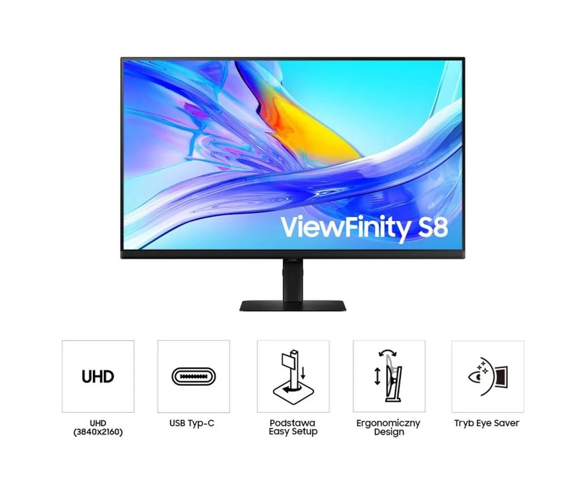 Samsung ViewFinity S8 S32D800UAUX S80UD (LS32D800UAUXEN) EU