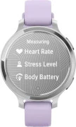 Смарт-часы Garmin Lily 2 Active Silver with Purple Jasmine Silicone Band (010-02891-01/51)
