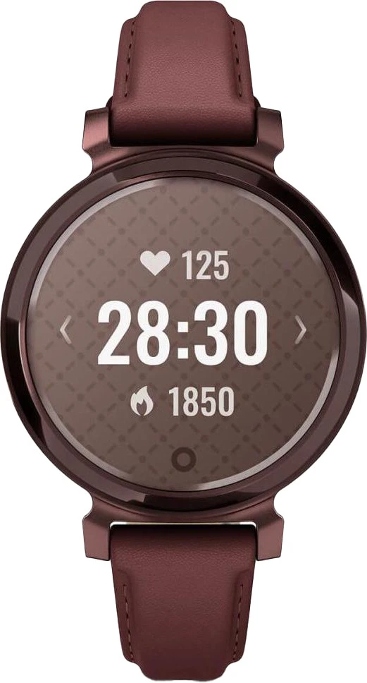 Смарт-годинники Garmin Lily 2 Classic Dark Bronze with Mulberry Leather Band (010-02839-03/61)