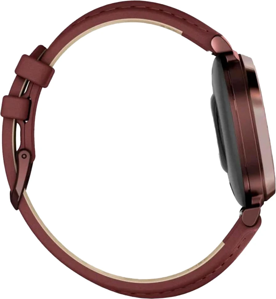 Смарт-годинники Garmin Lily 2 Classic Dark Bronze with Mulberry Leather Band (010-02839-03/61)