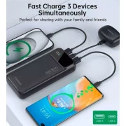 Choetech 20000mAh, PD/22.5W, QC/3.0, AFC Samsung, LED (B729) (UA)