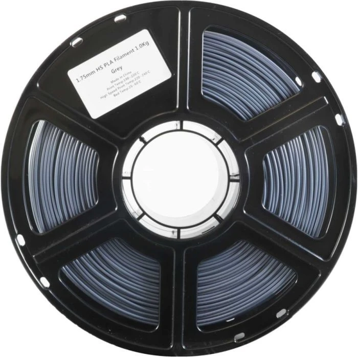 Пластик для 3D-принтера Flashforge PLA High speed 1,75mm 1kg GREY (90009988001) (UA) Тип пластика: PLA; Диаметр: 1.75 мм;