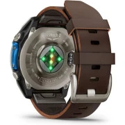 Смарт-часы Garmin D2 Mach 2, 47mm, Saph, Bare Ti/Blk w/LthrBd, GPS (010-02904-31) (UA)