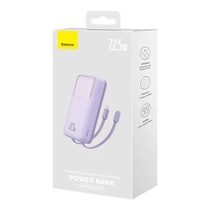 Baseus Comet 20000mAh 22.5W PD QC Purple (PPMD020105) (UA)