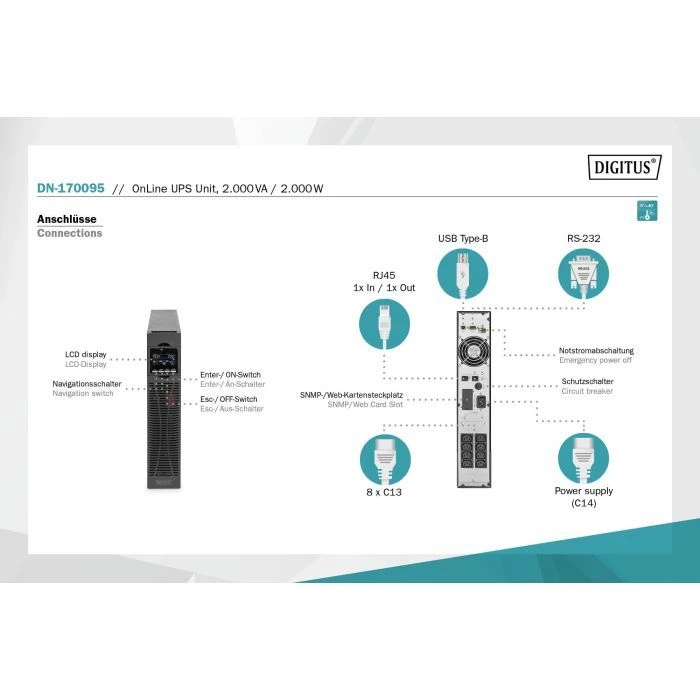 Digitus 2000VA/2000W (DN-170095) (UA)