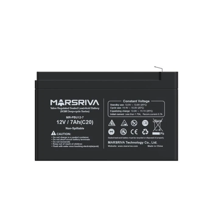Marsriva 12V 7Ah (MR-PBU12-7) (UA)