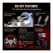 Руль PXN V10 Ultra Bundle для PS4/XBOX/Xbox Series X|S/PC (PXN-V10 Ultra EU) (UA)