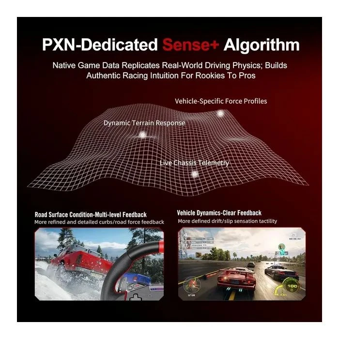 Руль PXN VD4 Bundle for PC (PXN-VD4 Bundle EU) (UA)