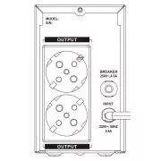 SVC VP-850-LED 850VA (VP-850-LED) (UA)