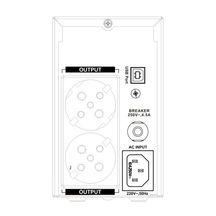 SVC VR-330Li 330W (VR-330Li) (UA) Тип изделия: резервные с