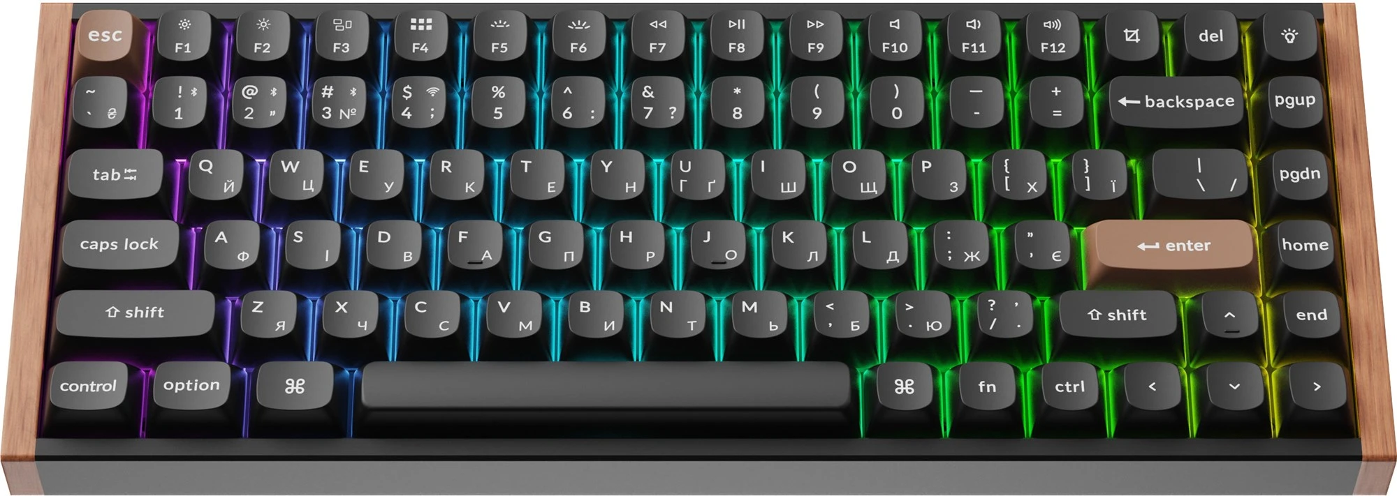 Keychron K2 HE Magnetic Switch Black RGB (K2H-F1-UA) (UA) Тип клавіш: магнітний механізм