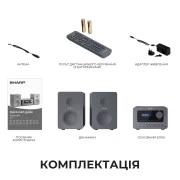 Sharp Micro Sound System Grey (XL-B514(GY)) (UA)