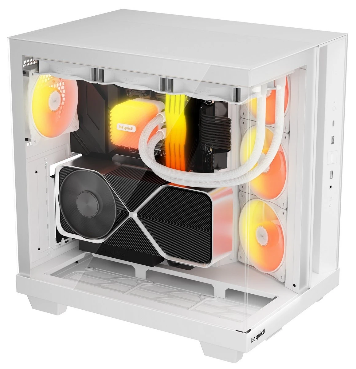 be quiet! Light Base 500 LX White (BGW86) без БП (UA)