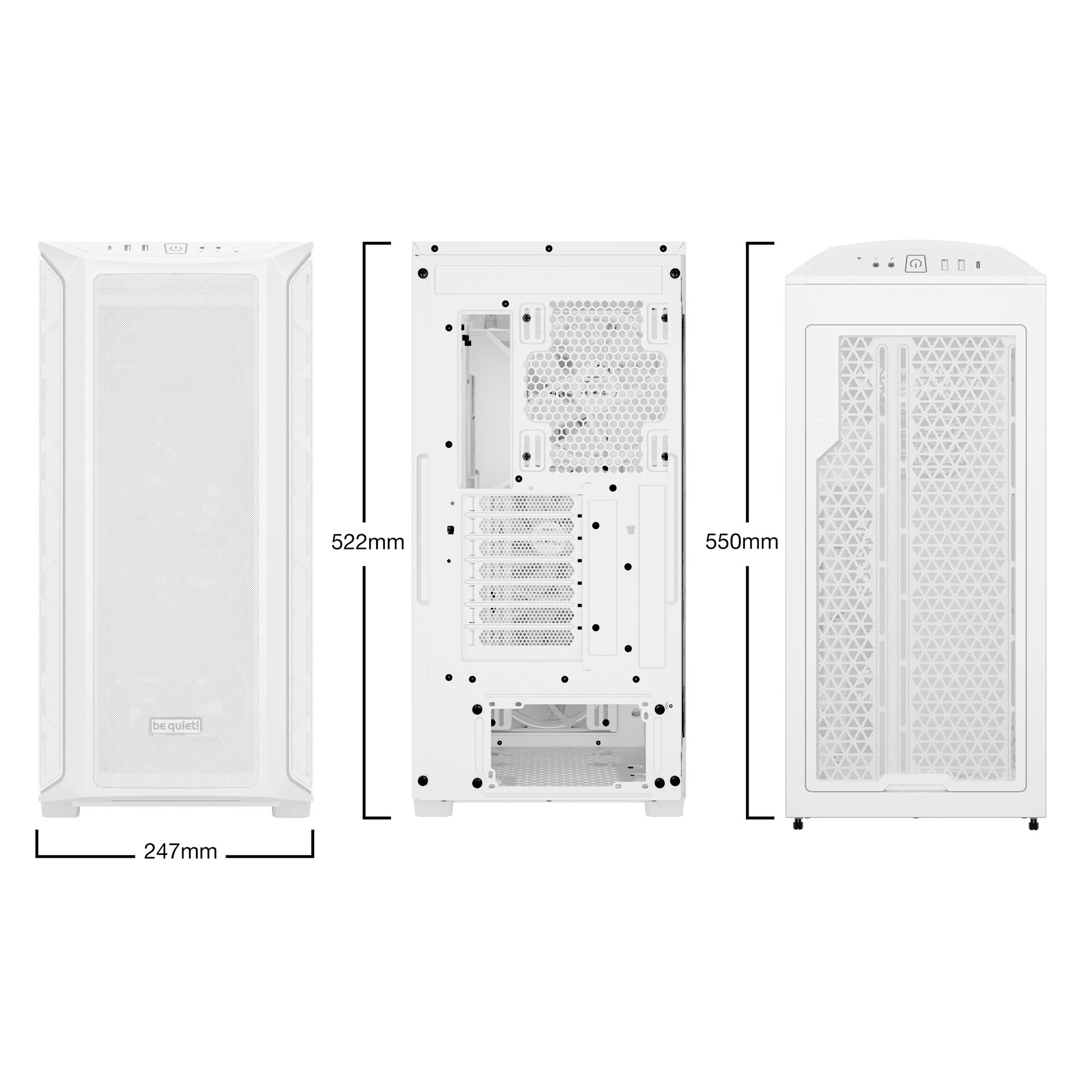 be quiet! Shadow Base 800 FX White (BGW64) (UA)