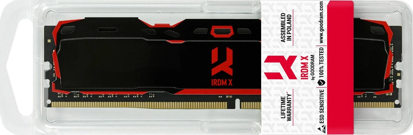 DDR4 16GB/3200 Goodram Iridium X Black (IR-X3200D464L16SA/16G) (UA)