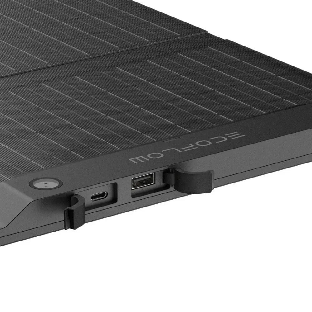 Монокристаллическая солнечная панель EcoFlow 28W Solar Panel Type-C (EFSOLAR28W-P-S-TY-4-EU) (UA)
