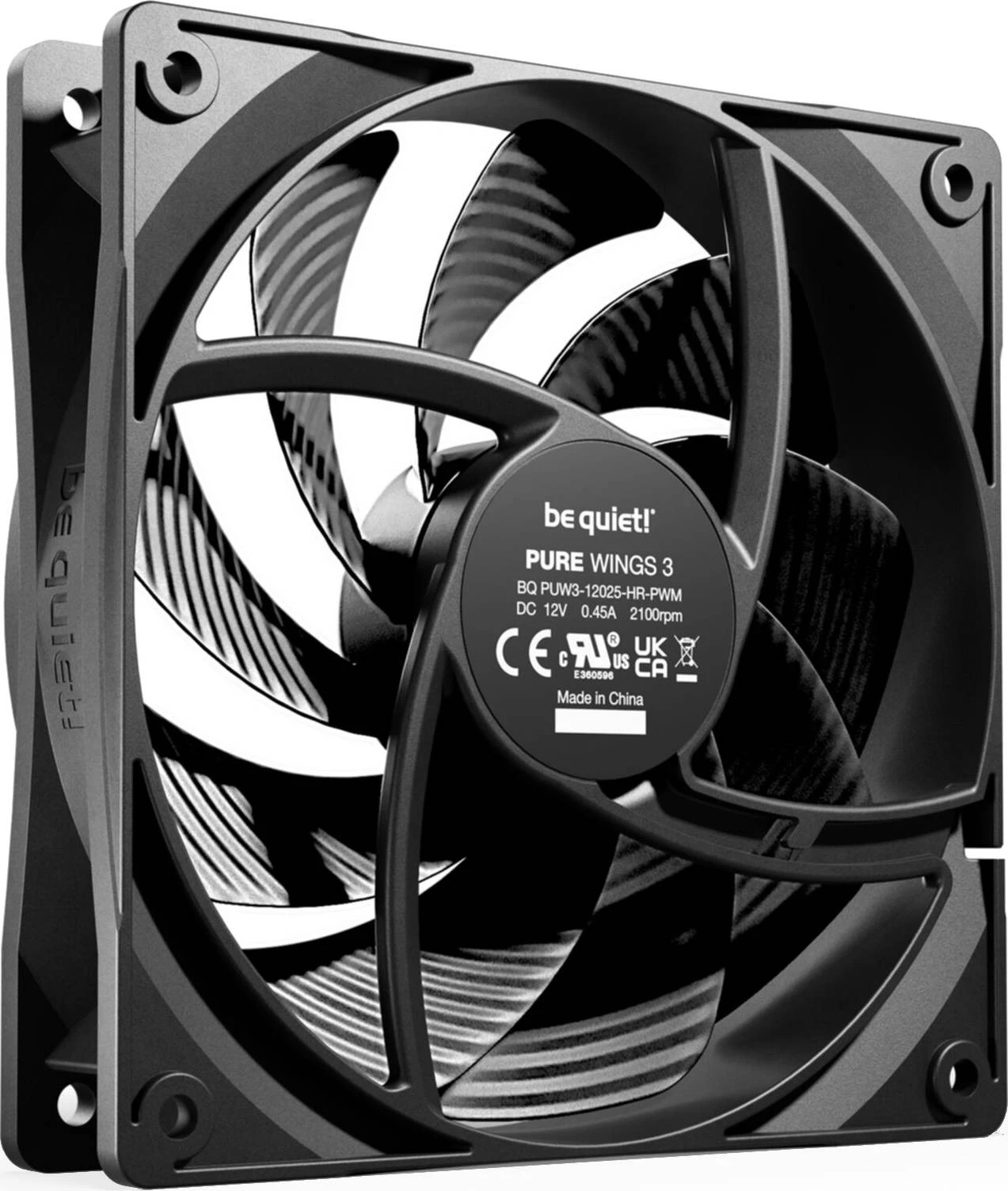 Вентилятор be quiet! Pure Wings 3 120mm PWM High-Speed Black (BL106) (UA)