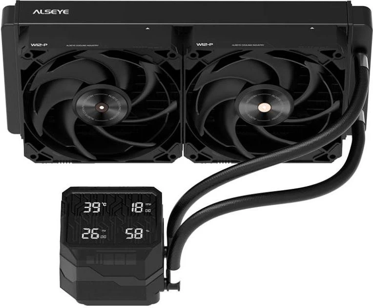Водяное охлаждение ALSEYE Q240 Plus Black (AS.02.11.0021) (UA)