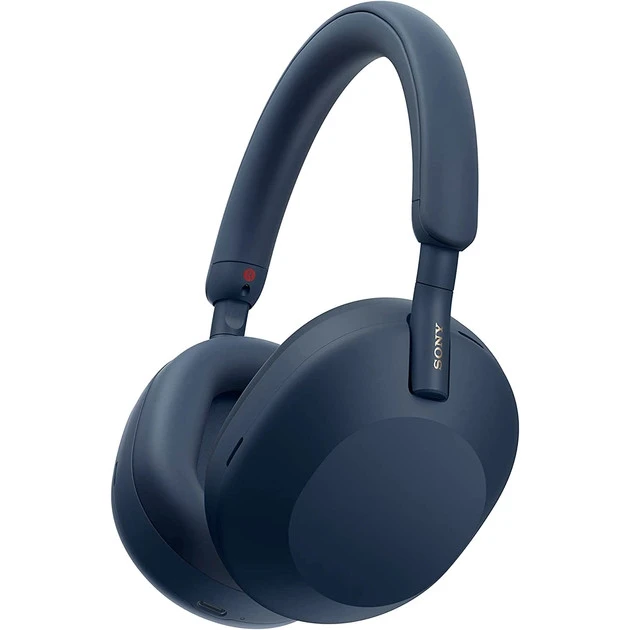 Наушники с микрофоном Sony WH-1000XM5 Midnight Blue (WH1000XM5L.CE7) (UA) Бренд: Sony; Линейка: WH-1000XM5; Способ