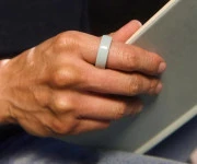 Oura Ring 4 Ceramic Tide Size 6 (JZ90-57461-06)