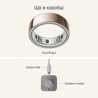 Oura Ring 4 Rose Gold Size 11 (JZ90-54219-11) Бренд: Oura; Линейка: Ring 4; Размер