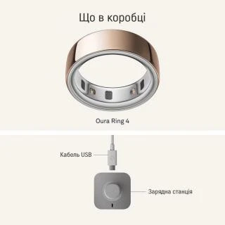 Oura Ring 4 Rose Gold Size 12 (JZ90-54219-12) Бренд: Oura; Линейка: Ring 4; Размер